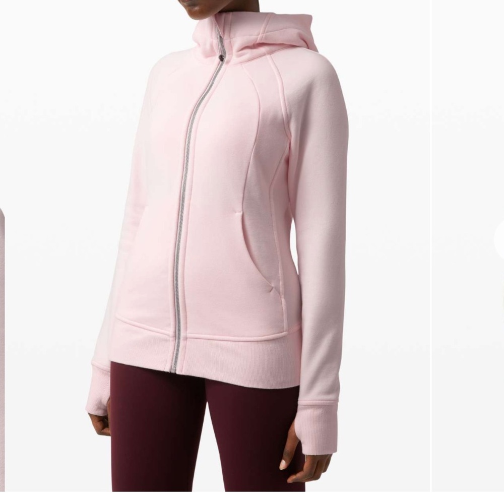 Lululemon Scuba Hoodie, Pink Glow, Size 8, EUC - Picture 8 of 10